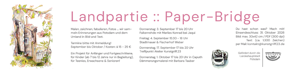 Landpartie Paper-Bridge